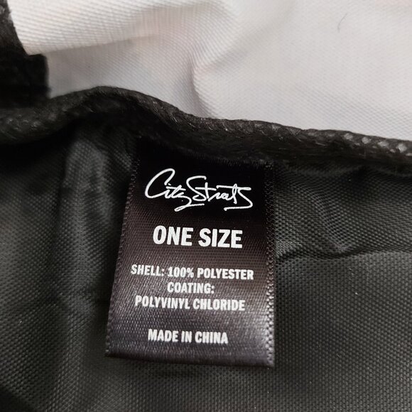 City Streets Backpack Girls One Size Gray Unicorn Print School Travel Vacation - Picture 9 of 11